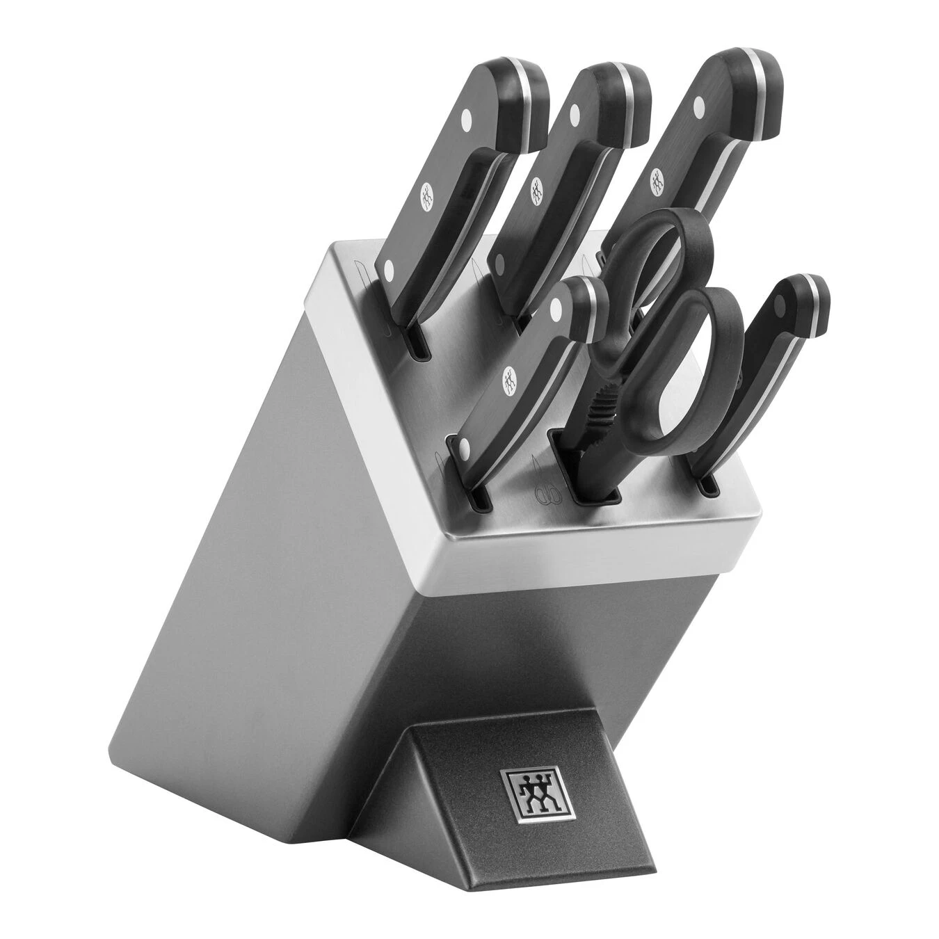 Zwilling Selbstschärfender Messerblock 7-tlg, Grau 3 Zwilling Selbstschärfender Messerblock 7-tlg, Grau