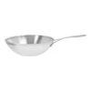 Demeyere Wok Flacher Boden 30 Cm, 18/10 Edelstahl -Zwilling Verkäufe 2025 40850 880 0 01